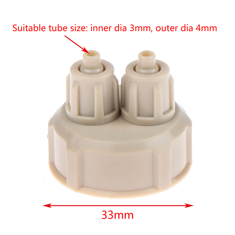Planted Aquarium Tank Kit - 2Pcs Aquarium CO2 System Tube Valve