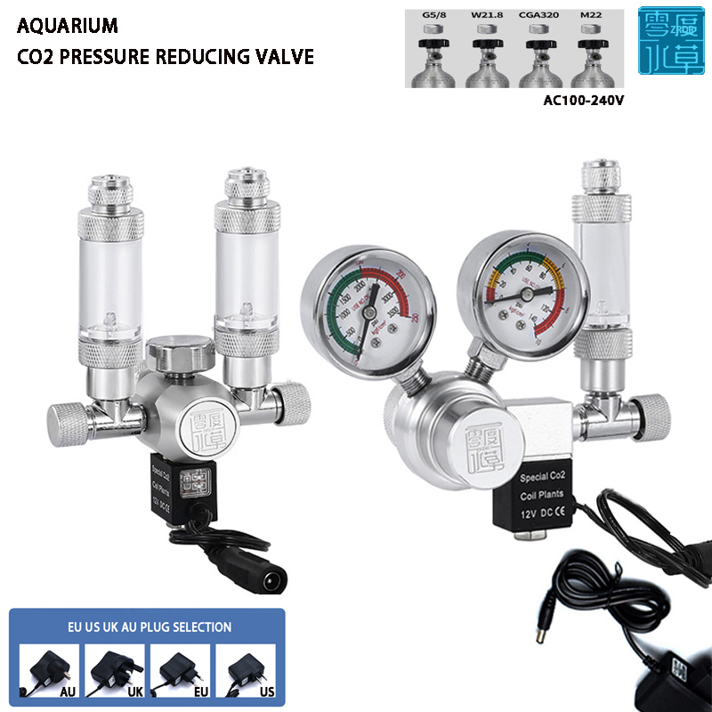 Aquarium Plant Delivery - Aquarium CO2 Regulator Solenoid Valve Bubble