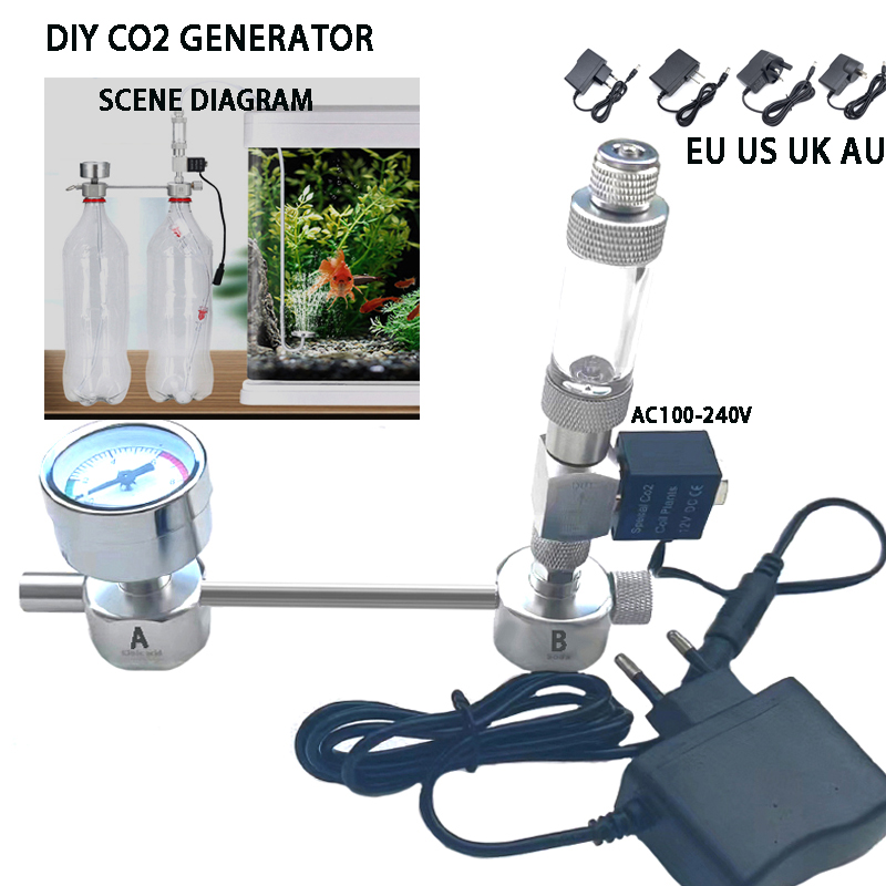 Aquarium Plant Delivery - Aquarium DIY CO2 Generator System Kit