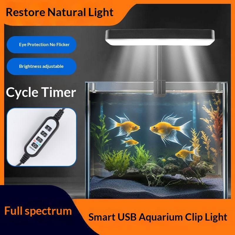 Aquarium Planting - Full Spectrum LED Aquarium Light 360