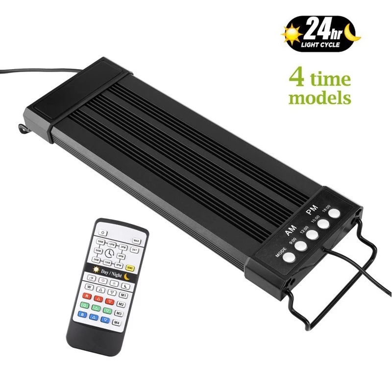 Hồ Cá Đèn LED Chiếu Sáng 24/7  - đánh giá và giá Planted Aquarium Hours