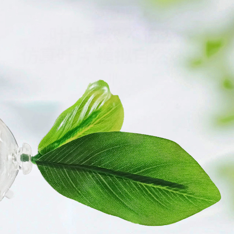 1 Pc Green Leaf Hammock For Be - đánh giá và giá Planted Aquarium Betta