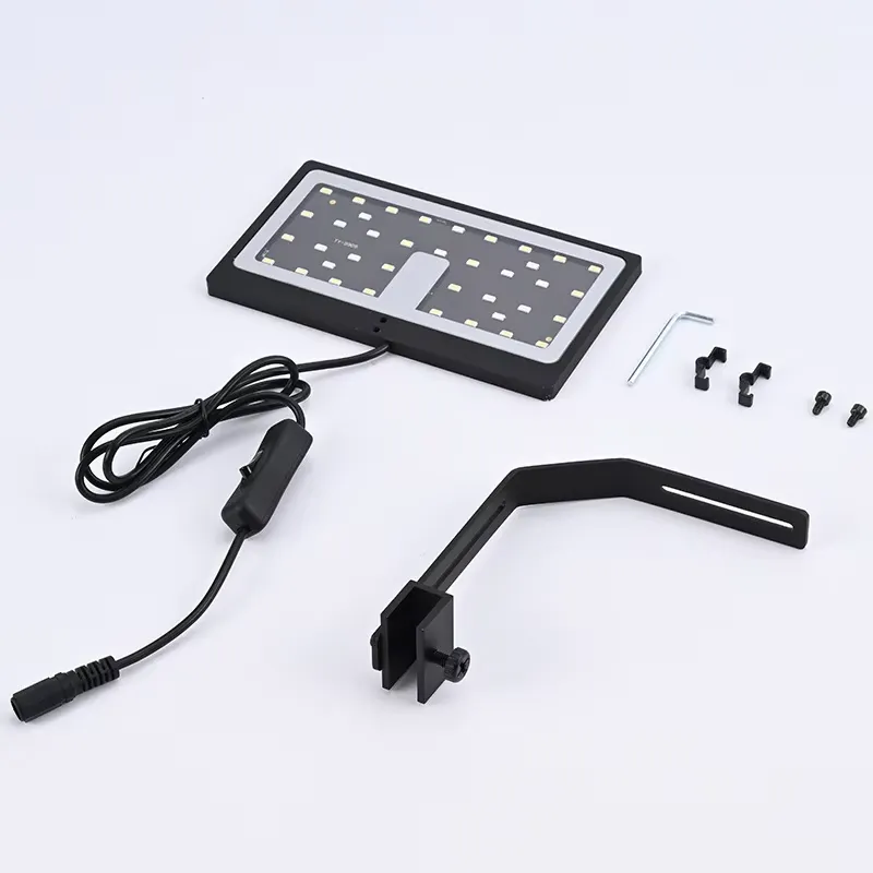 Small Aquarium LED Light 12W A - đánh giá và giá Planted Aquarium Hours