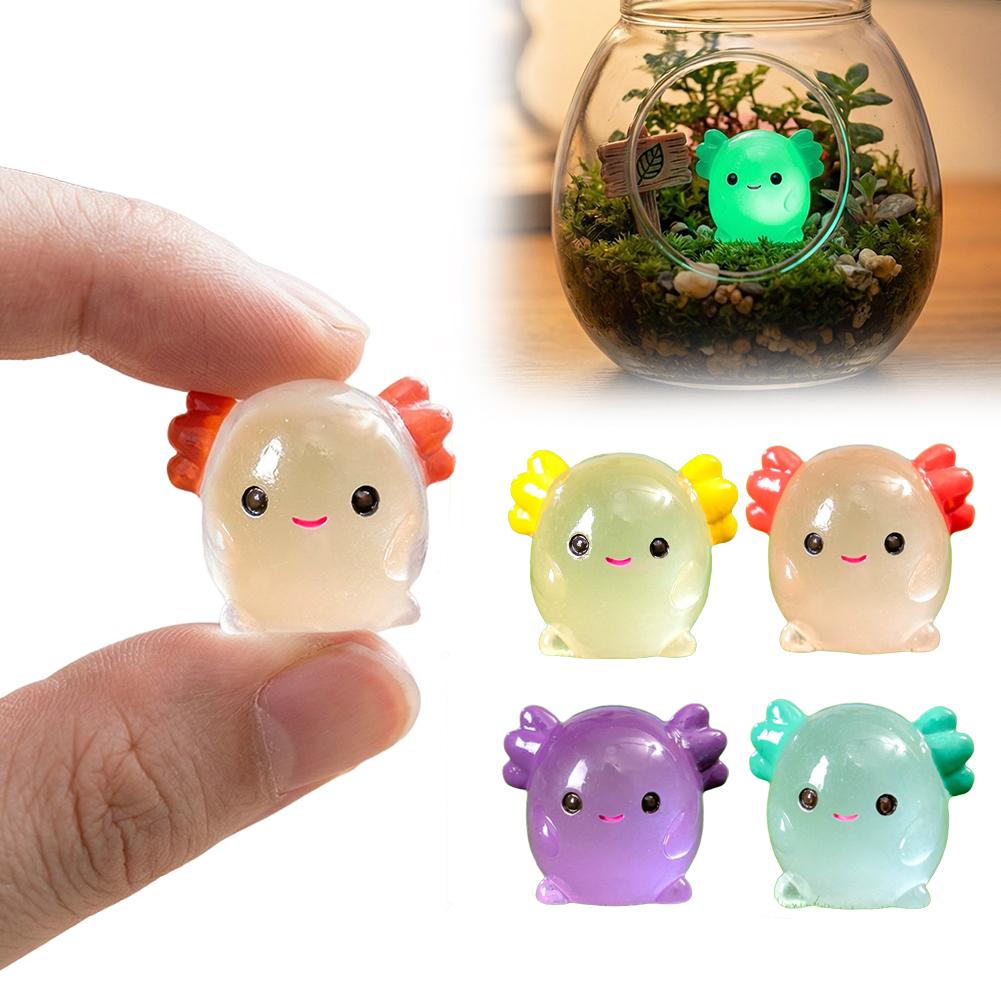 Luminous Axolotl Miniatures Gl - đánh giá và giá Aquarium Planting Ideas