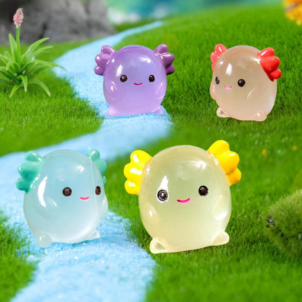 Luminous Axolotl Miniatures Gl - đánh giá và giá Aquarium Planting Ideas