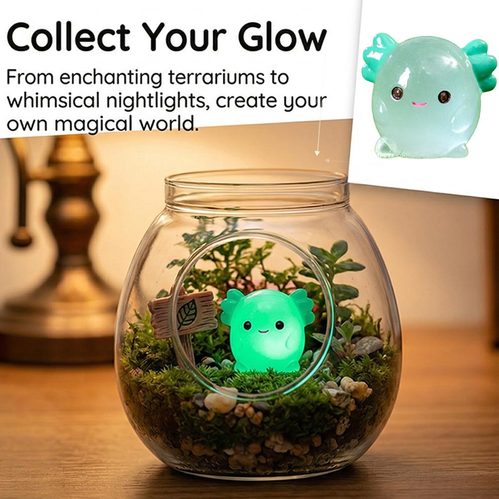 Luminous Axolotl Miniatures Gl - đánh giá và giá Aquarium Planting Ideas