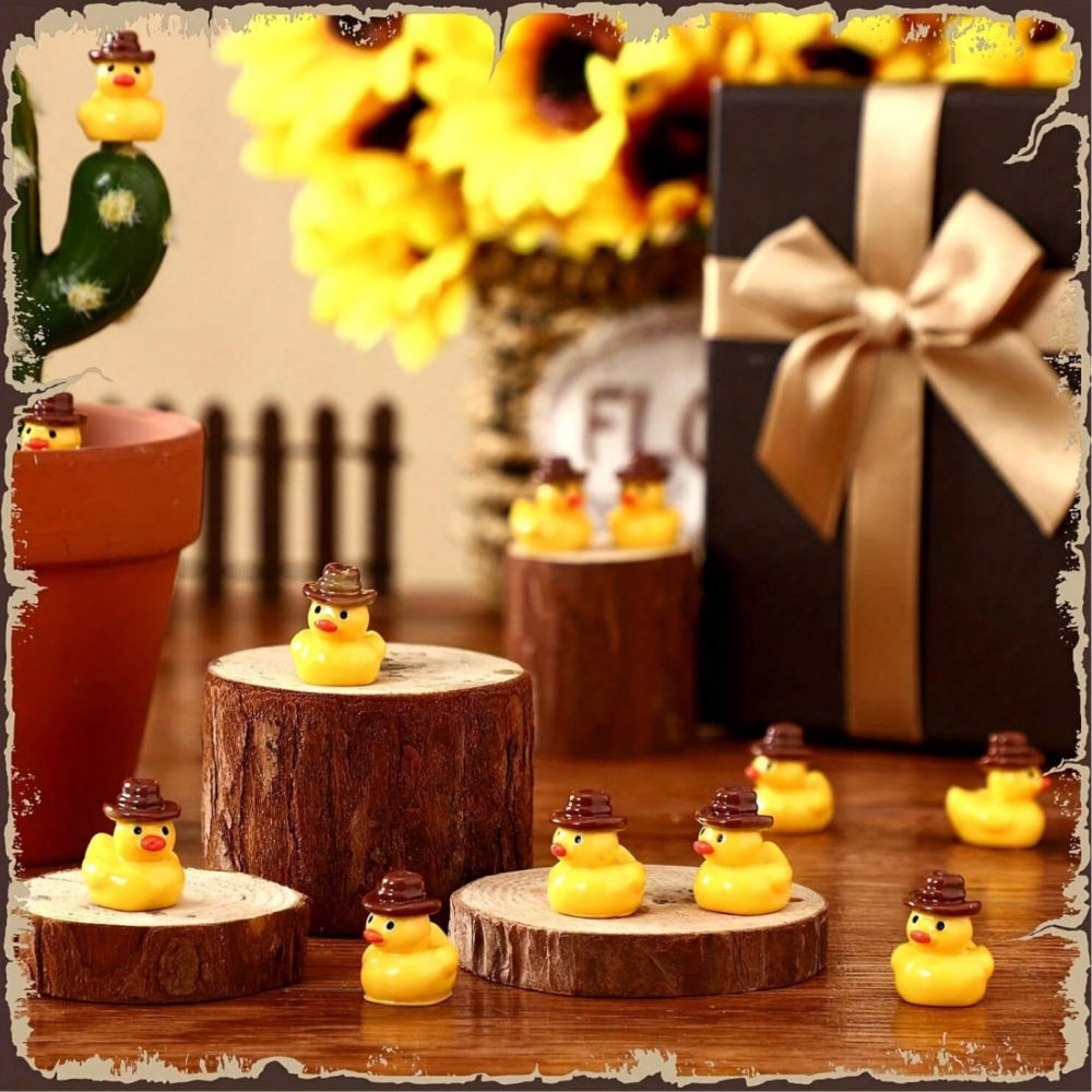 50Pcs Mini Resin Cowboy Ducks  - đánh giá và giá Aquarium Planting Ideas
