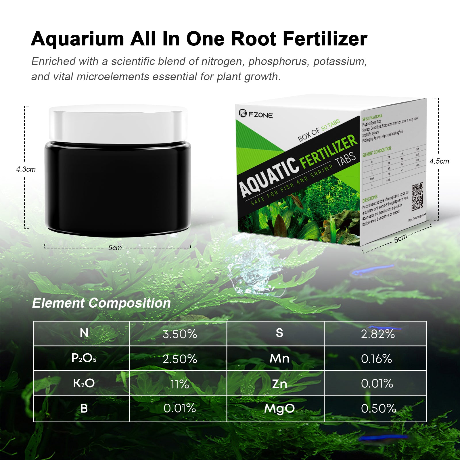 FZONE Root Tabs Freshwater Aqu - đánh giá và giá Aquarium Plant Root Tabs