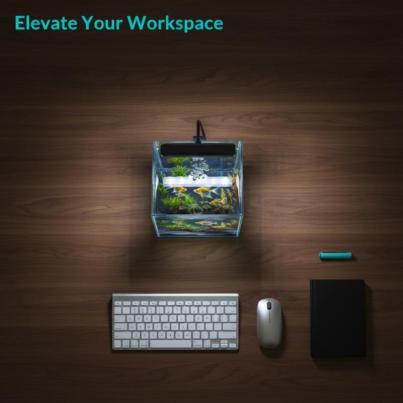 USB Aquarium Clip Light Flexib - đánh giá và giá Aquarium Planting