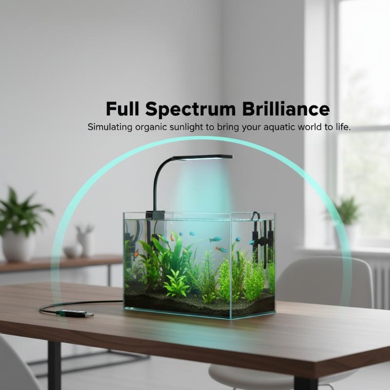 USB Aquarium Clip Light Flexib - đánh giá và giá Aquarium Planting