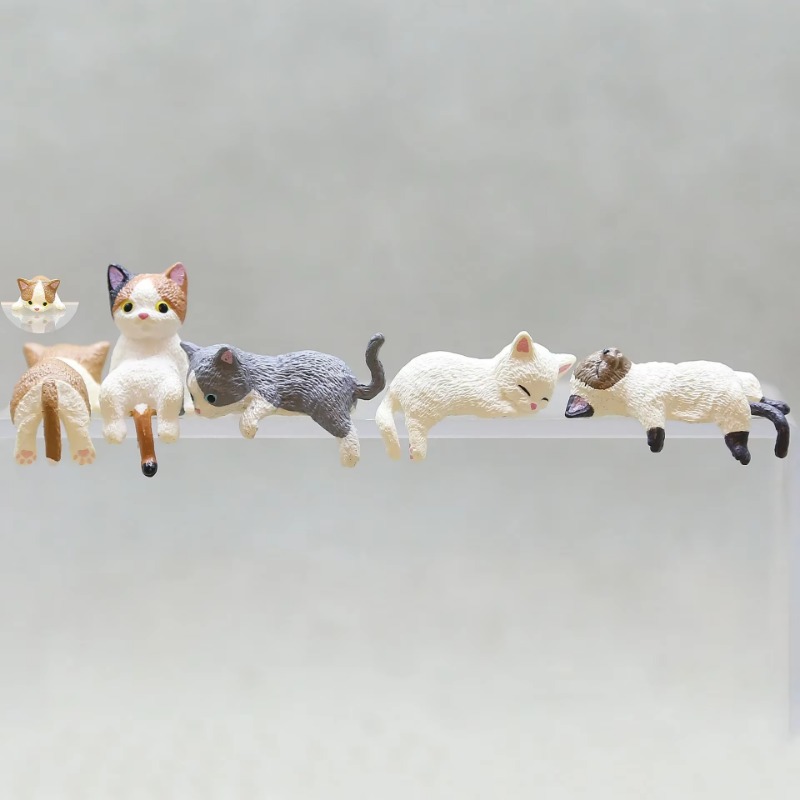 1Pc Cute Cartoon Cat PVC Home  - đánh giá và giá Aquarium Planting Ideas