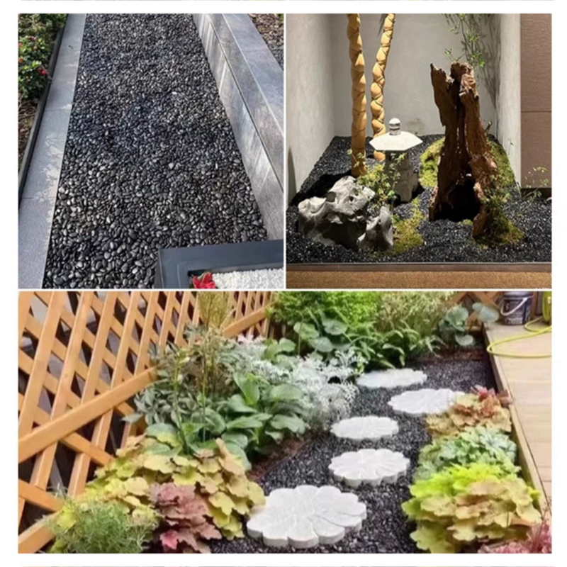 White&Black Polished River Roc - đánh giá và giá Aquarium Planting Ideas