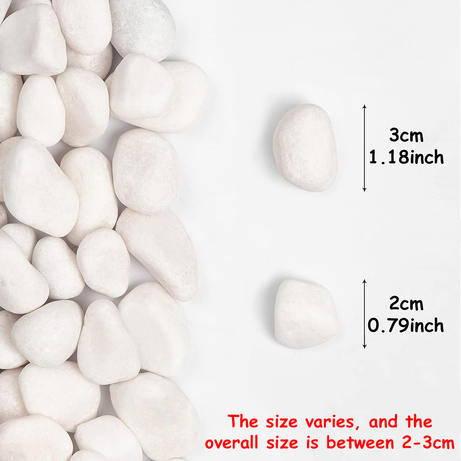 200/400g White High Polished N - đánh giá và giá Aquarium Planting