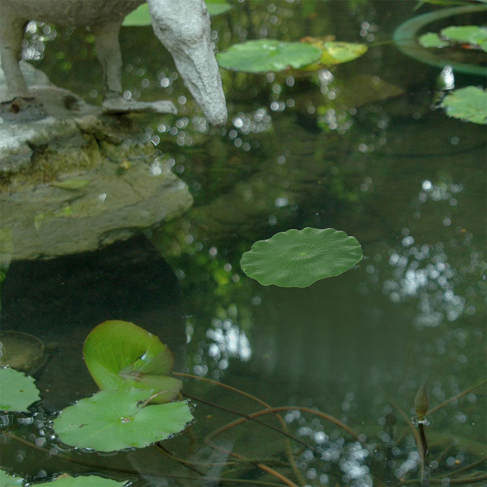 15Pcs Artificial Lily Pads Rea - đánh giá và giá Aquarium Planting