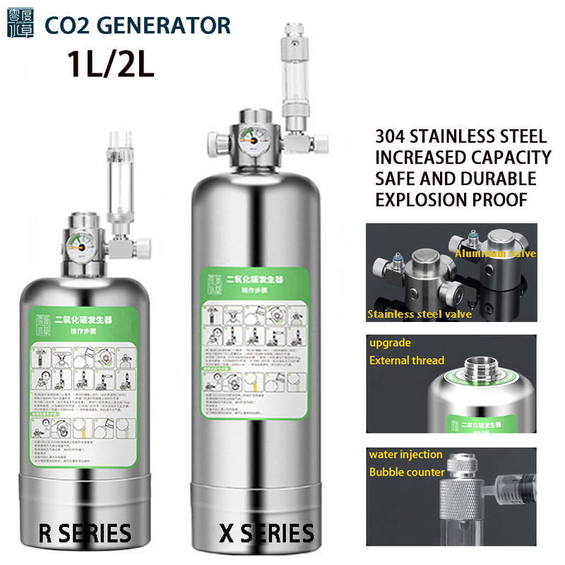 ZRDR Aquarium CO2 Generator Sy - đánh giá và giá Planted Aquarium Tank Kit