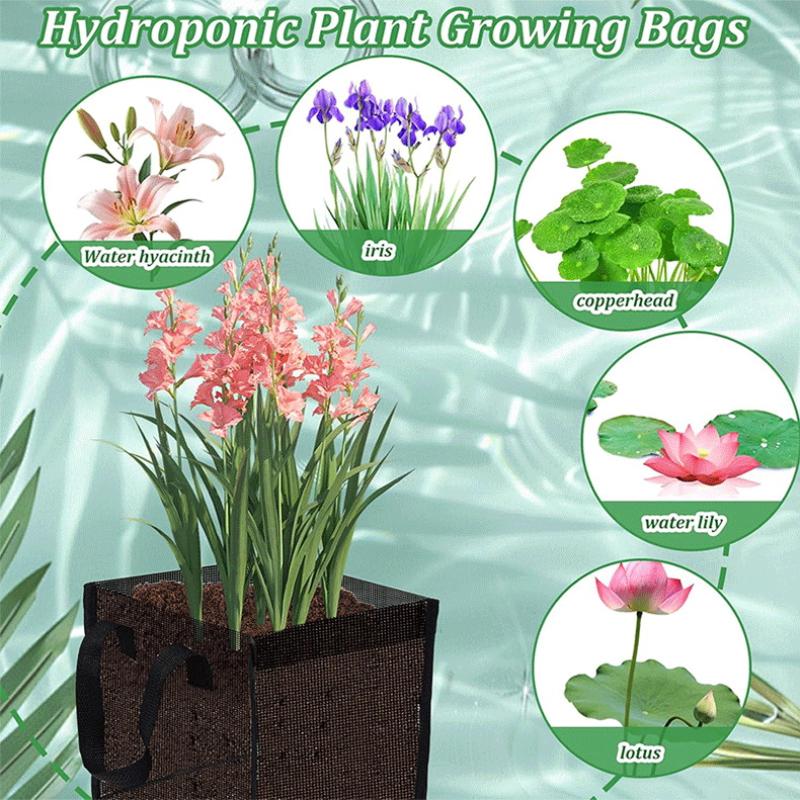 4 Pcs Black Mesh Pond Planting - đánh giá và giá Aquarium Planting