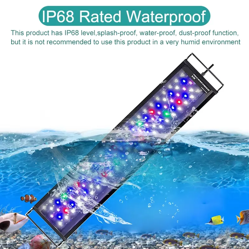 New 60cm Full Spectrum LED Aqu - đánh giá và giá Planted Aquarium Hours