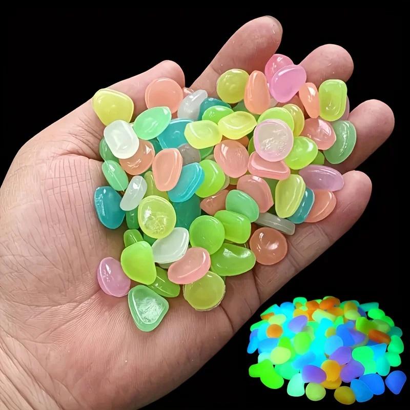 50-200pcs Glow in The Dark Peb - đánh giá và giá Aquarium Planting Ideas