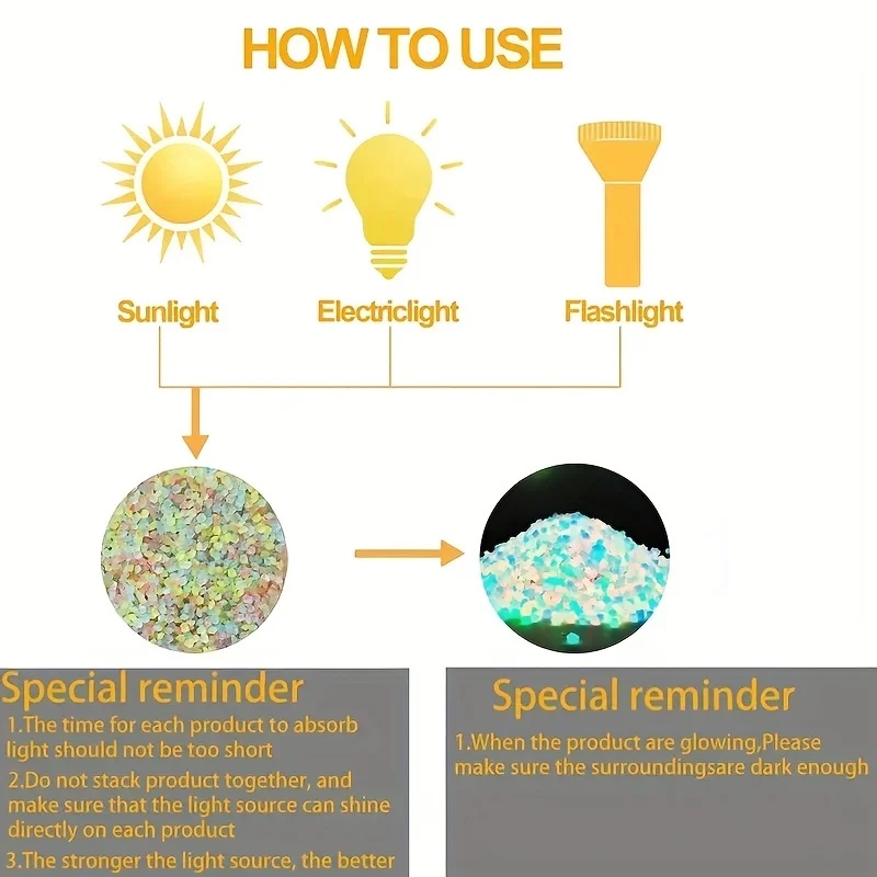 50-200pcs Glow in The Dark Peb - đánh giá và giá Aquarium Planting Ideas