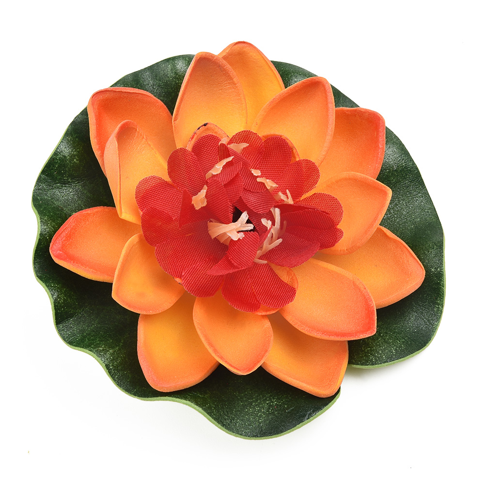 Artificial Lotus Flower, EVA F - đánh giá và giá Aquarium Plant Red Lotus