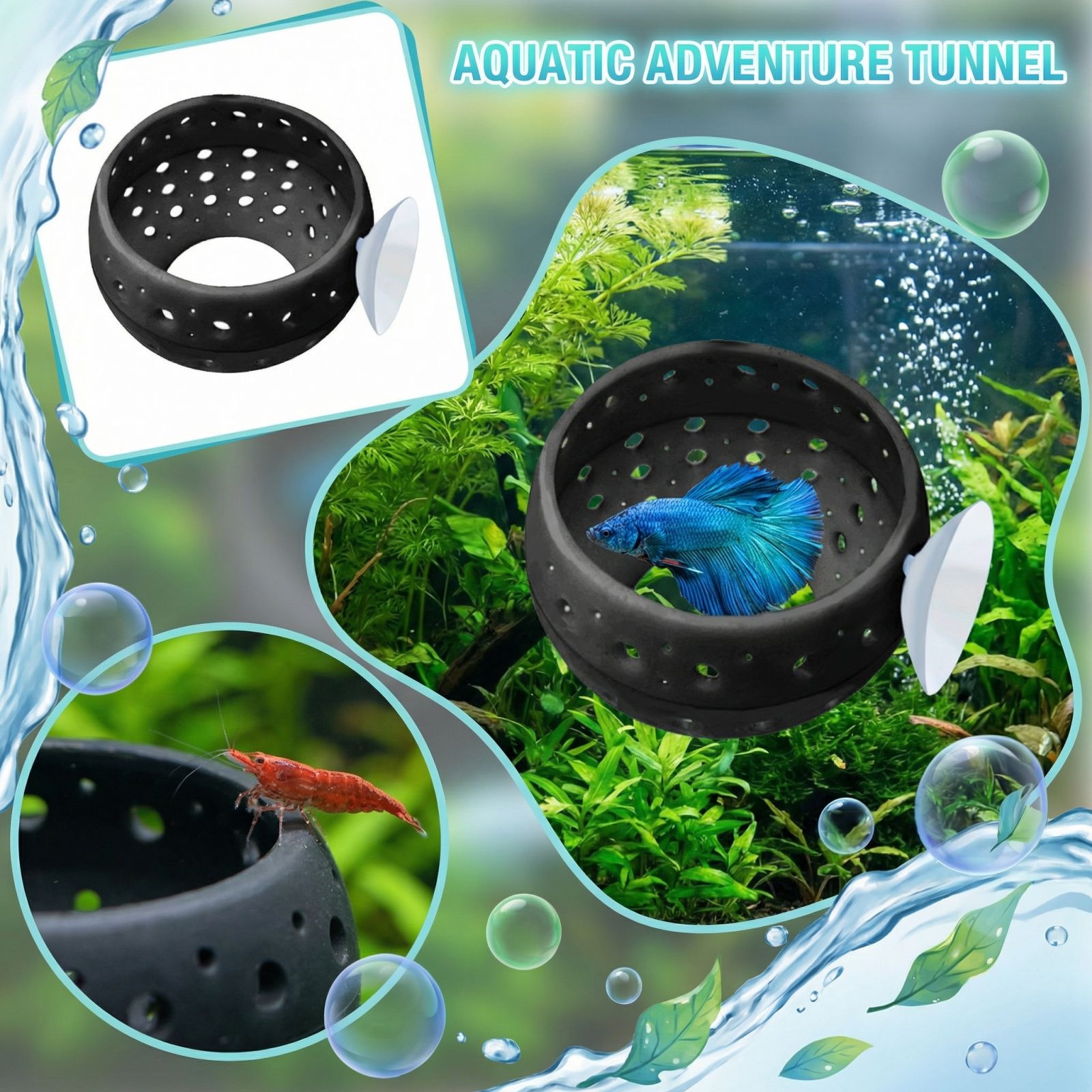 Betta Bulb Hide Tunnel Aquariu - đánh giá và giá Planted Aquarium Betta
