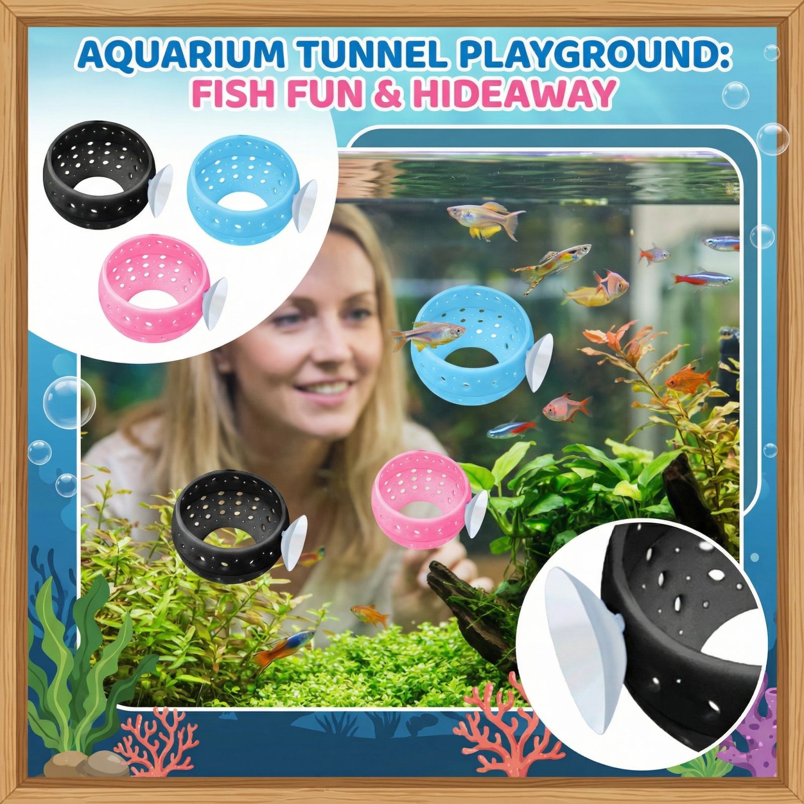Betta Bulb Hide Tunnel Aquariu - đánh giá và giá Planted Aquarium Betta
