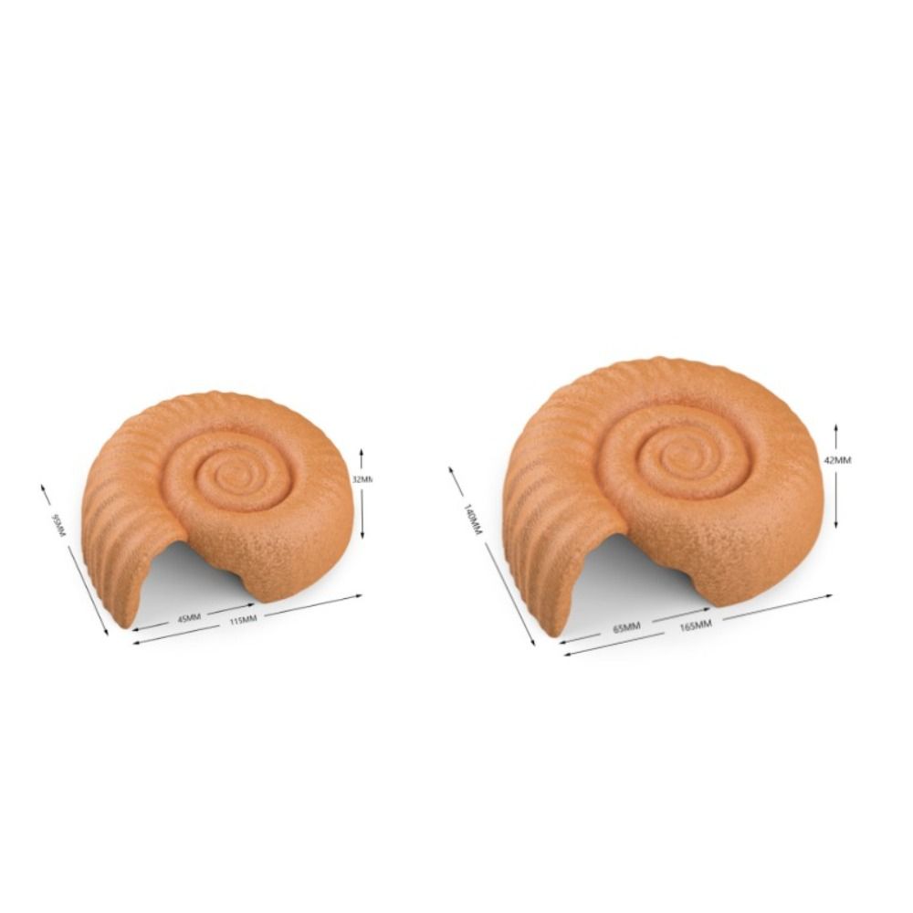Ammonite Shape Reptile Hidden  - đánh giá và giá Aquarium Planting Ideas