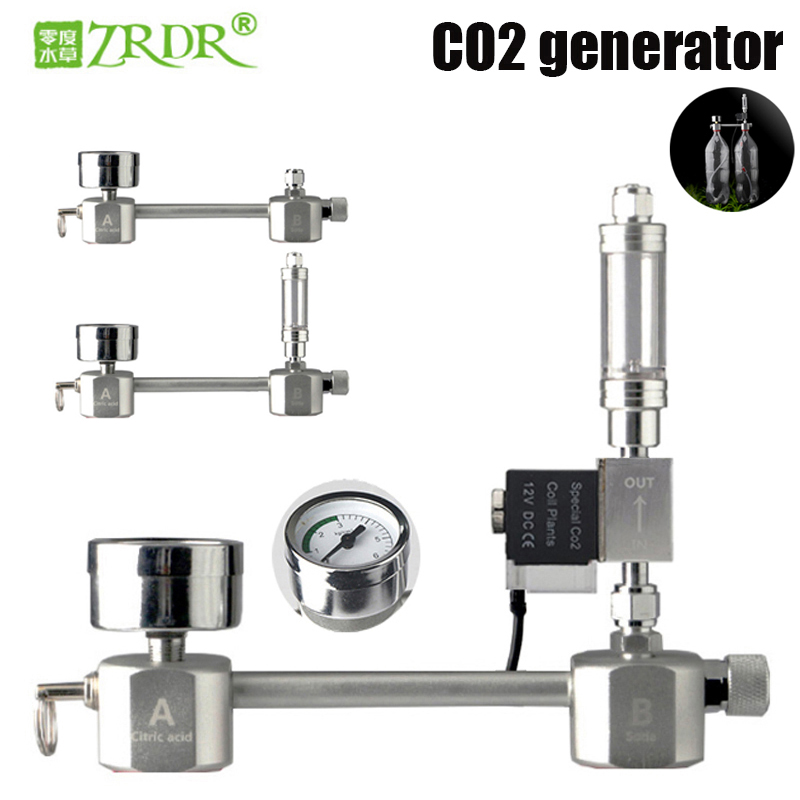 Aquarium CO2 Regulator System  - đánh giá và giá Planted Aquarium Tank Kit