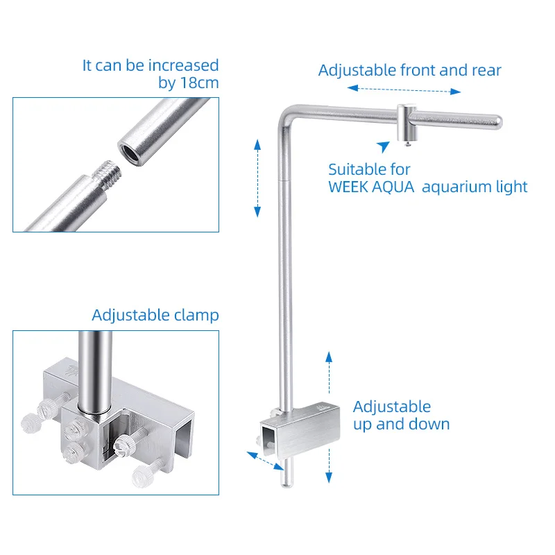 Week Aqua Light Stand Universa - đánh giá và giá Aquarium Plant Delivery