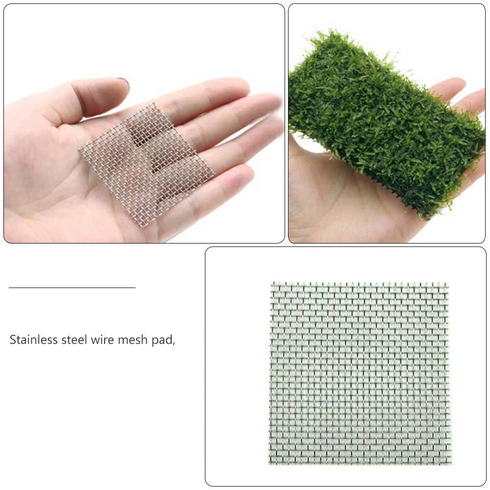 15Pcs Stainless Steel Mesh Pad - đánh giá và giá Aquarium Planting